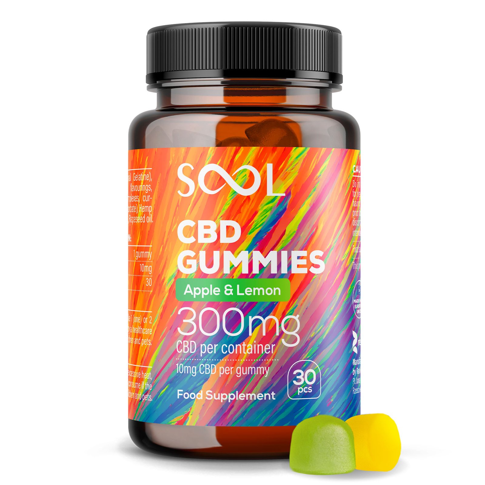CBD Gummies 300mg 30pcs - Broad Spectrum