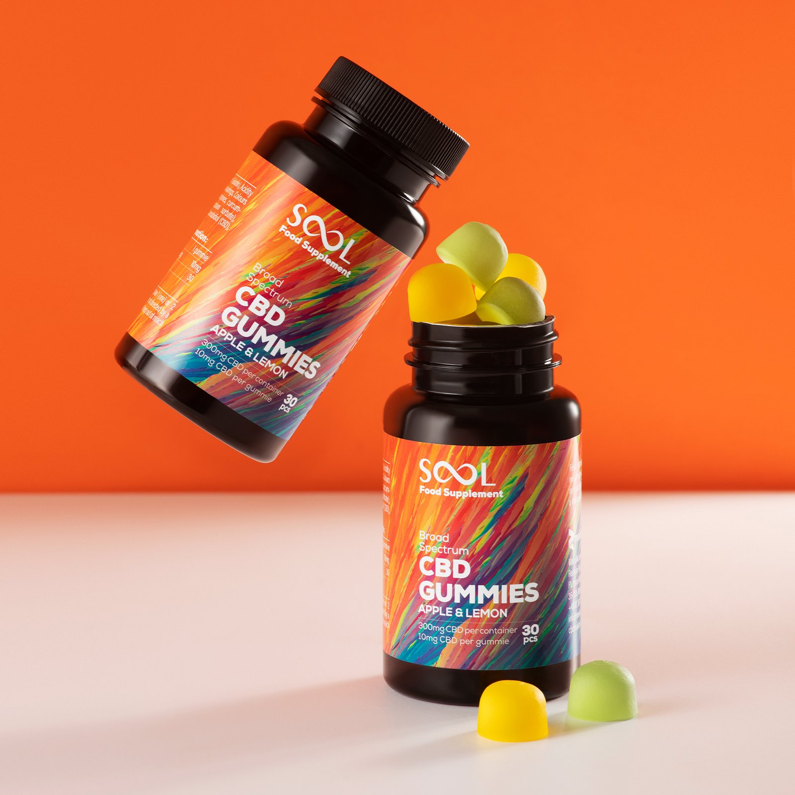 CBD Gummies 300mg 30pcs - Broad Spectrum - Image 2