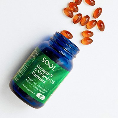 Omega-3 & Vitamin D3 Complex Soft Gel Capsules 90pcs - Image 4