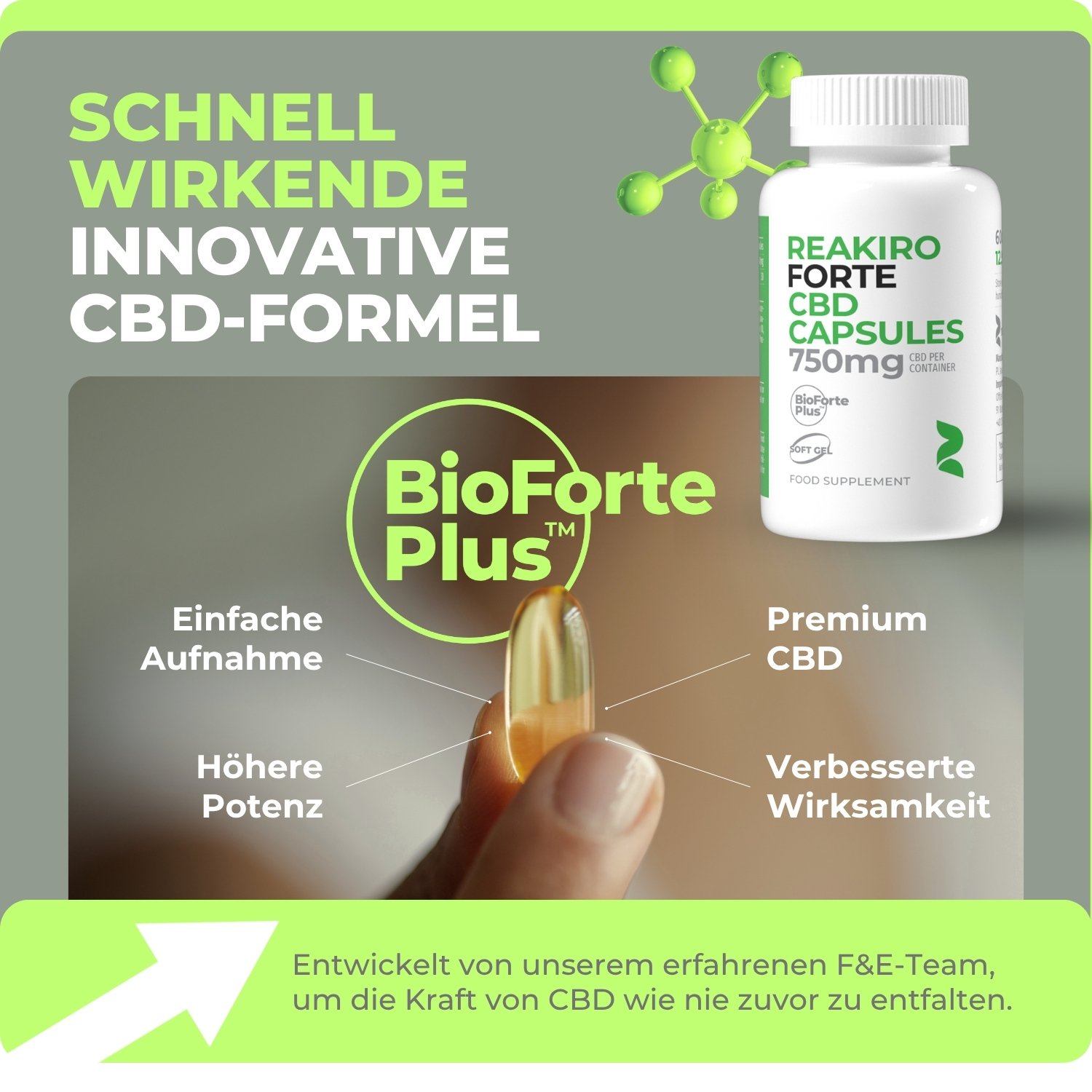 Forte CBD Soft Gel Capsules 750mg 60 pcs - Image 3