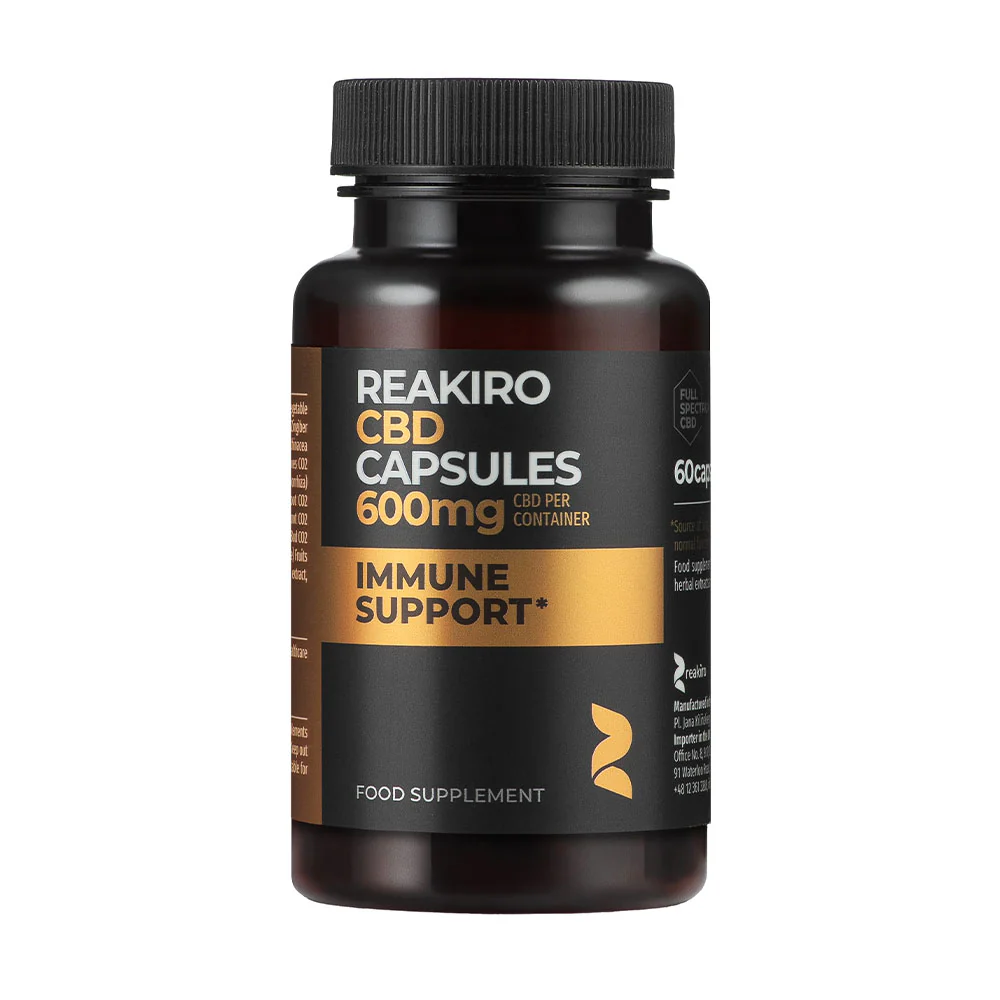 Immune Support CBD Capsules 600mg