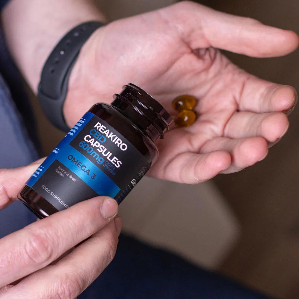 Omega 3 CBD Capsules 600mg - Image 3