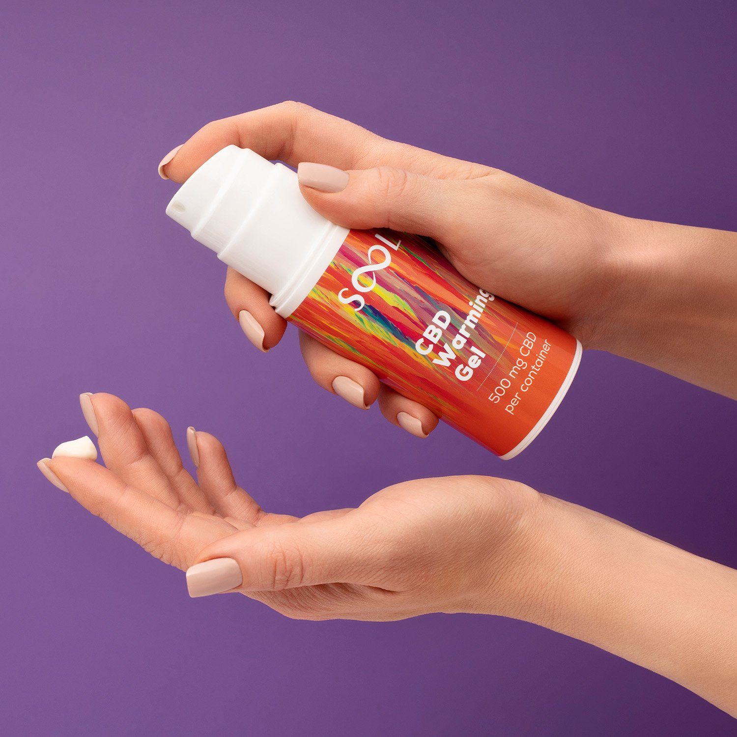 Muscle Relief Warming Gel 500mg CBD - Image 3
