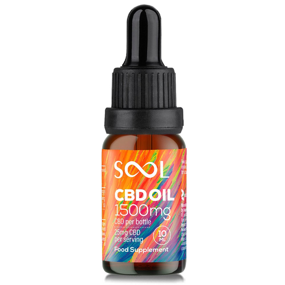CBD Oil 1500mg Broad Spectrum - 15% CBD